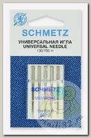 Иглы для бытовых швейных машин Schmetz стандартные 130/705H №80, уп.5 игл