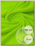 Ткань флис 2-х ст. TBY-0059-F229 190 г/м2 100% ПЭ шир.150см  цв.F229 неон желтый рул.24кг