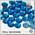 Стразы термоклеевые MAGIC 4 HOBBY SS10 (2,7-2,9 мм)  цв. Blue zircon уп.288шт