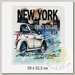 Термотрансфер арт.TBY.1307 New York 20х22,5см, уп.10шт