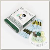 Нитки мулине цв.2701 бл.голубой 24х8м С-Пб