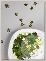 Пайетки россыпью арт.TBY-FLK172 13мм цв.010 салатовый уп.50г