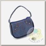Сумочка Bag 70/01 арт.КЛ.21294 100х60х20мм цв.джинс уп.1шт.