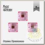 Стразы пришивные акриловые MAGIC 4 HOBBY арт.MG.EF.02 08x08 мм квадрат цв.04 уп.2000 шт