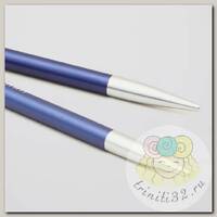 47524 Knit Pro Спицы съемные для вязания Zing 4,5мм для длины тросика 20см, алюминий, иолит (фиолетовый), 2шт