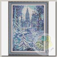 Рисунок на ткани (Бисер) КОНЁК арт. 9989 Церковь 29х39 см
