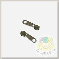 Замок Mzip без фиксатора СП #3 цв.F328 хаки уп.1000шт