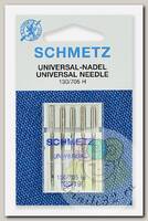 Иглы для бытовых швейных машин Schmetz стандартные 130/705H №120, уп.5 игл