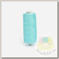 Нитки IDEAL бытовые 40/2 полиэстер 366м цв.303 голубой уп.10шт