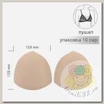 Чашечки-вкладыши треугольные р.one size B-C (S) пуш-ап TBY-05 телесный 02 уп.10 пар
