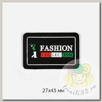 Аппликация пришивная FASHION арт.TBY.SHEV.12 2,5х4,3см цв.мульти уп.20шт