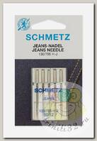 Иглы для бытовых швейных машин Schmetz для джинсы 130/705H-J №80, уп.5 игл