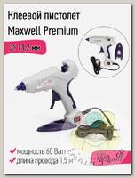 Клеевой пистолет d 11,2мм 60W Maxwell Premium 123-05
