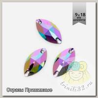 Стразы пришивные акриловые (Resin) Tesoro Crystal арт.TS.ED7.2.07 цв.7 9х18 мм уп.10шт