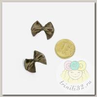 Бантики пришивные арт.MJ.RF.071.25 1см цв.25 шиншилла уп.100шт
