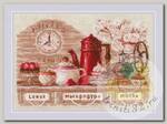 Набор для вышивания РИОЛИС арт.1874 Coffe time 30х21 см