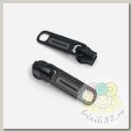 Замок Mzip автомат СП#5 F30 цв.черный/серый уп.100шт