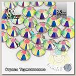 Стразы термоклеевые MAGIC 4 HOBBY SS10 (2,7-2,9 мм)  цв. Crystal AB уп.288шт