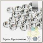 Стразы термоклеевые Xirius 8+8 граней SS10 (2,7-2,9 мм) арт.HF10-1 цв.Crystal, уп.1440шт
