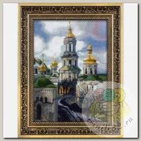 Набор для вышивания мулине НИТЕКС арт.0027 Золотая Лавра 30х42 см