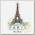 Термотрансфер арт.TBY.1311 Paris 20х28см, уп.10шт