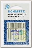 Иглы для бытовых швейных машин Schmetz стандартные 130/705H №70, уп.10 игл