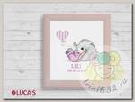 Набор для вышивания с рамкой в комплекте LUCA-S арт. R04 23х24,5 см