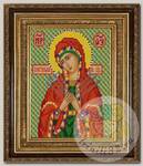Рисунок на ткани (Бисер) КОНЁК арт. 9125 Богородица Семистрельная 15х18 см