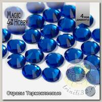 Стразы термоклеевые MAGIC 4 HOBBY SS16 (3,8-4,0 мм) цв. Capri blue уп.288шт