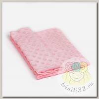 Плюш Minky dot арт.КЛ.28896 45х50см, розовый