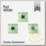Стразы пришивные акриловые MAGIC 4 HOBBY арт.MG.EF.02 08x08 мм квадрат цв.12 уп.2000 шт