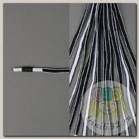 Шнурки TBY декоративные круглые 08мм 130см арт.SLC018.10 двухцветные уп.10шт