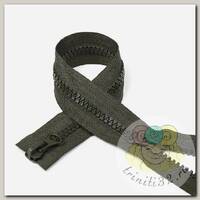 Молния Mzip трактор №8 2 замка усил.зв., 70см, цв.F328 хаки уп.50шт