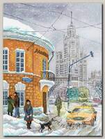 Рисунок на канве МАТРЕНИН ПОСАД арт.37х49 - 1724 Яузский бульвар