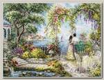 Набор для вышивания ЧУДЕСНАЯ ИГЛА арт.110-083 Романтическая история 41x31 см