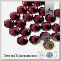 Стразы термоклеевые Xirius 8+8 граней SS16 (3,8-4,0 мм) арт.HF16-13 цв.Amethyst, уп.100шт